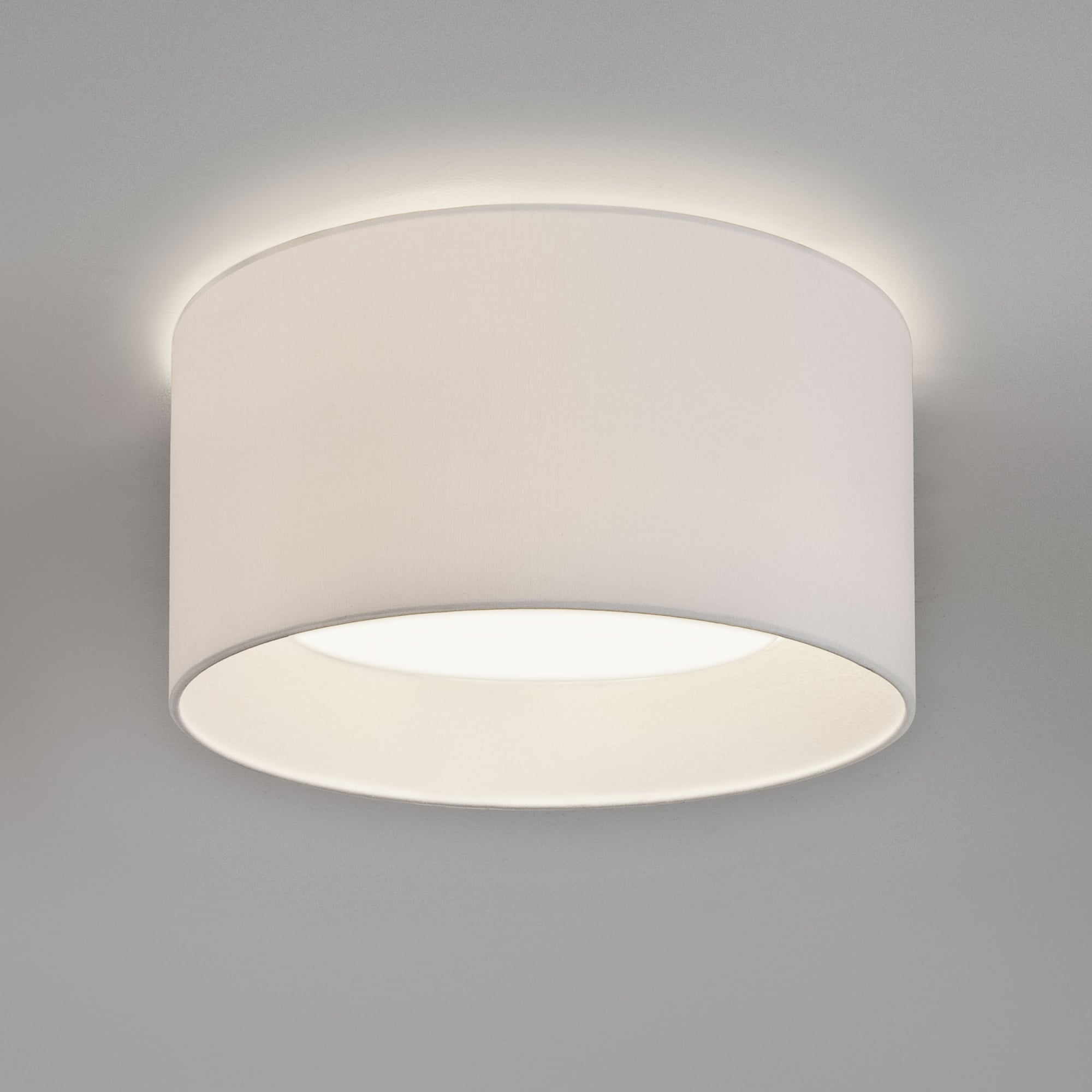 Bevel Round Small White Shade