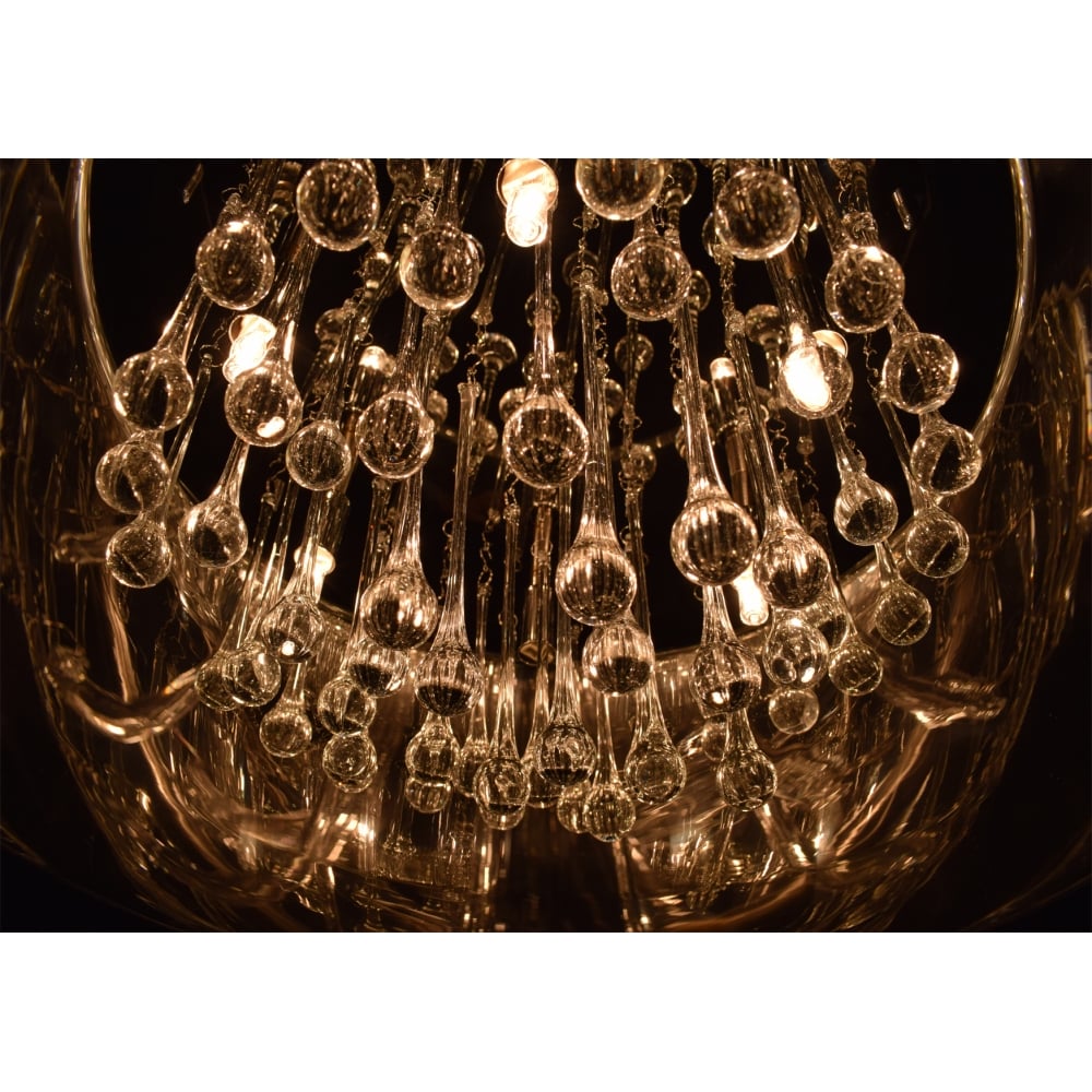 Argos Light Pendant Crystal Chrome Clear