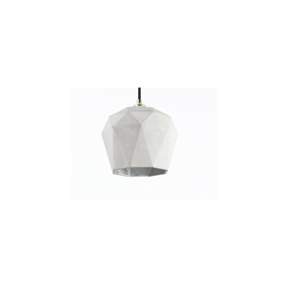 Concrete Dome Ceiling Pendant Light