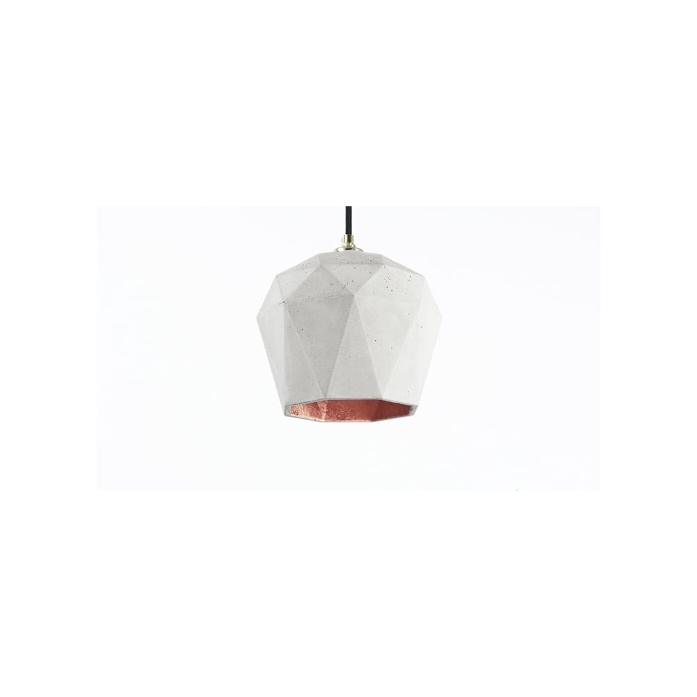 Concrete Dome Ceiling Pendant Light