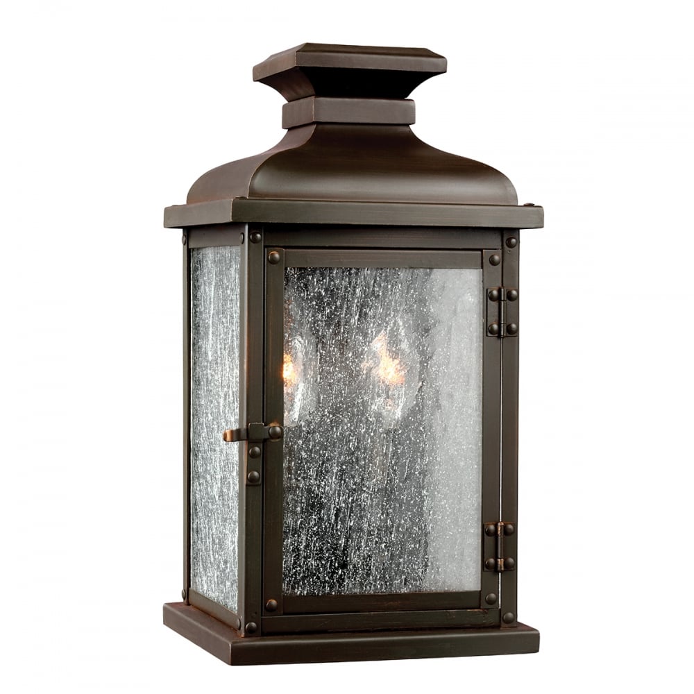 Pediment Small Wall Lantern 2 Light Small Wall Lantern