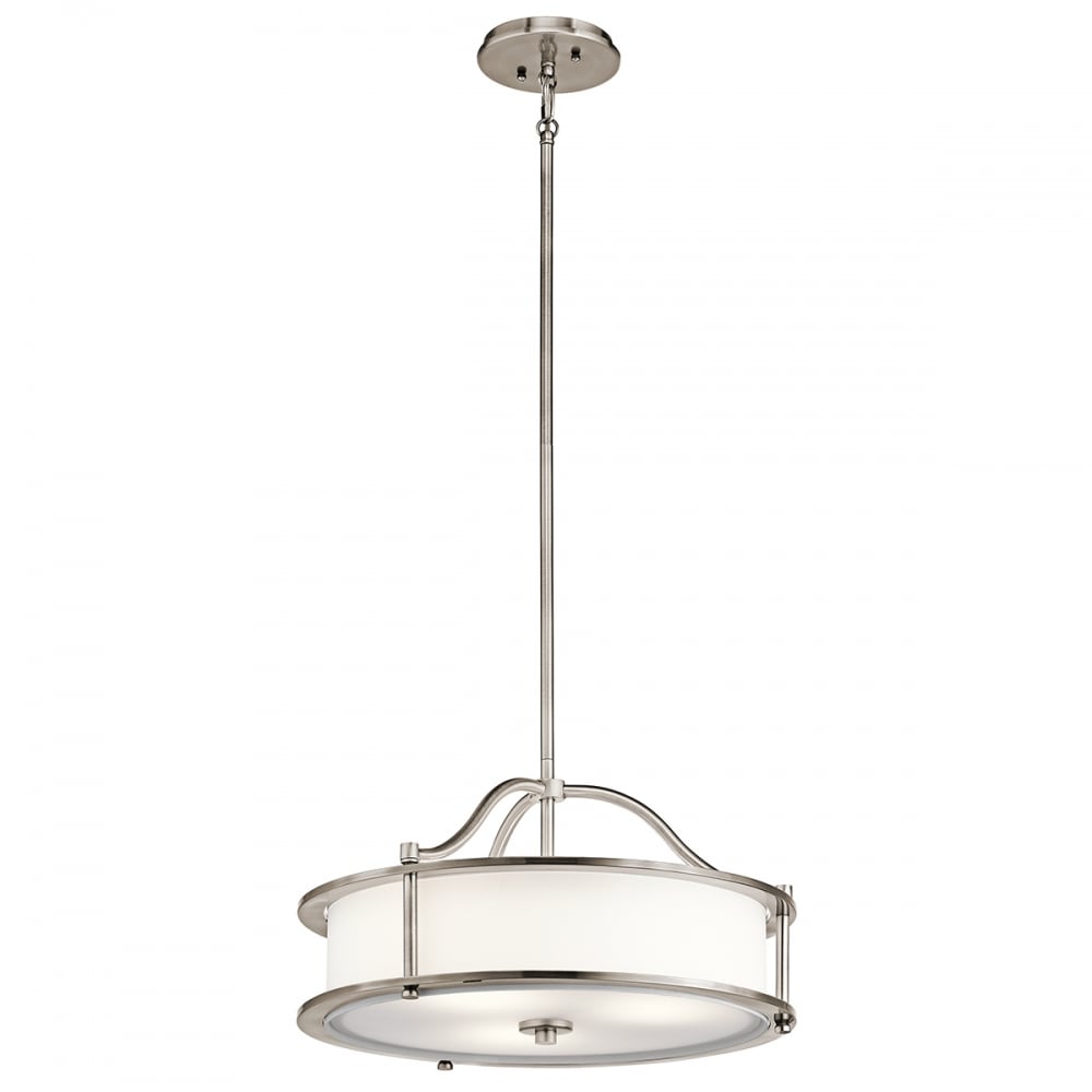 Emory 3lt Pendant/Semi Flush  Classic Pewter 3 Light Pendant/Semi Flush