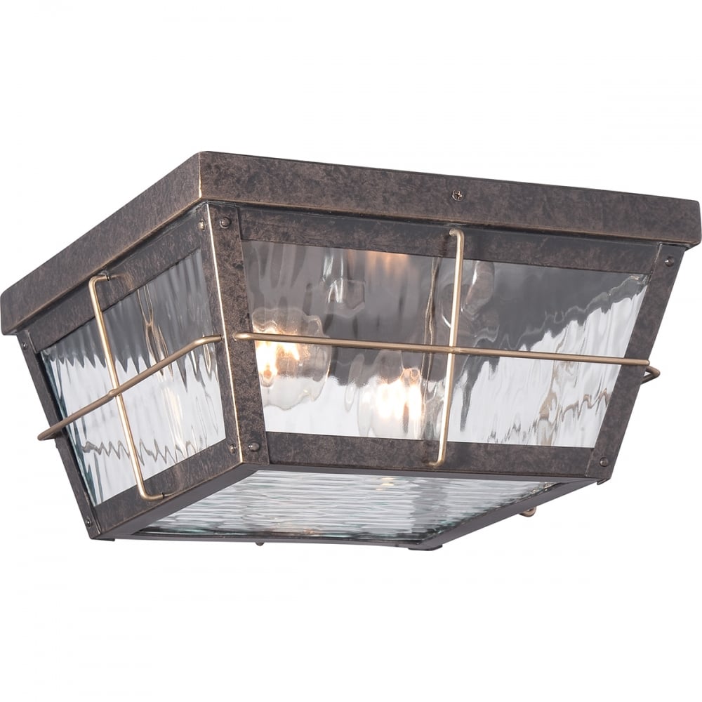 Cortland Outdoor Flush Mount 2 Light Outdoor Flush Mount