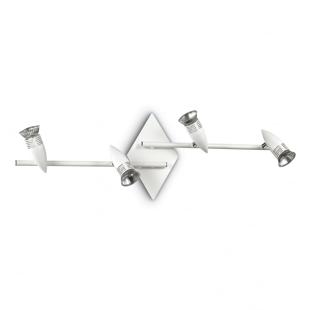 Alfa Modern Design 2 Arm Wall and Ceiling 4 Spotlight