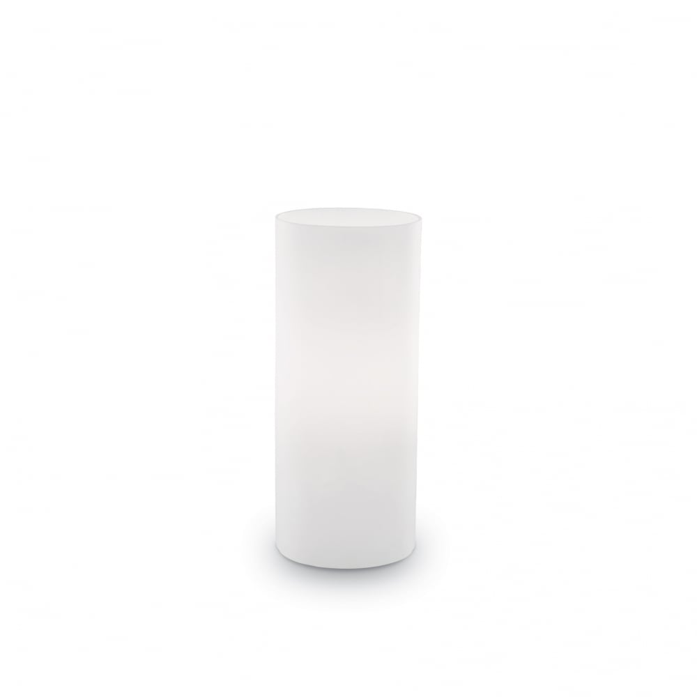 Edo Small White Table Lamp Tube