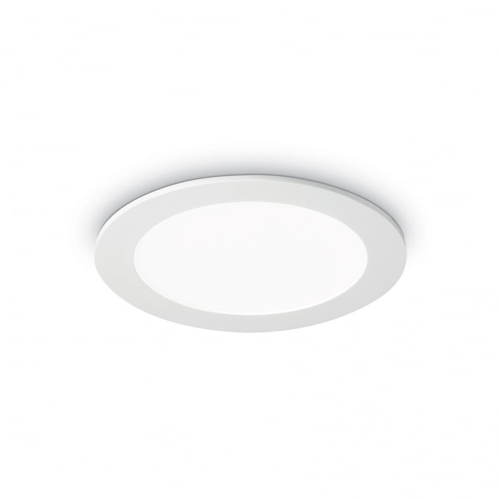 Groove Zen White Semi Flush Ceiling Light