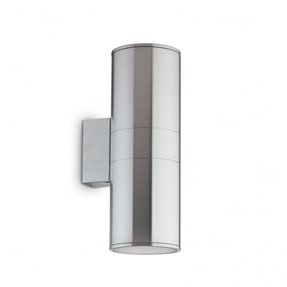 Gun Outdoor Double Twin Aluminium Up Down Wall Light