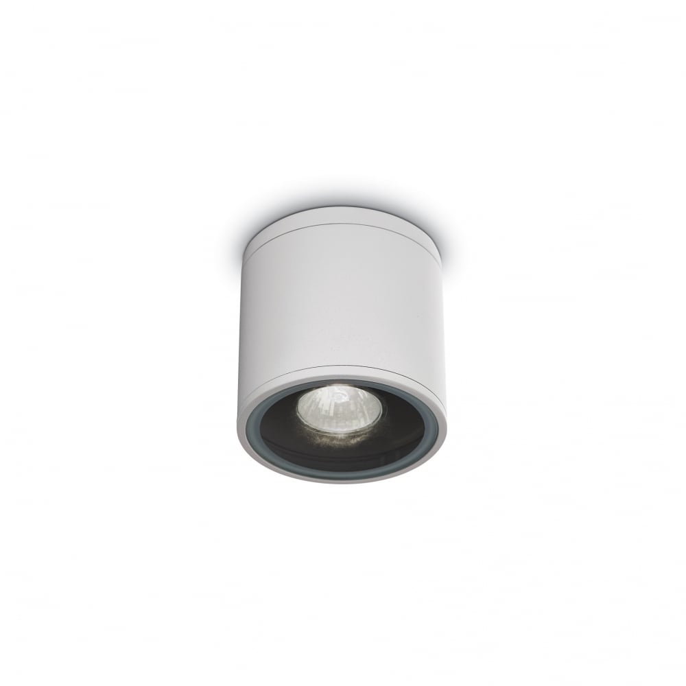 Outdoor Gun Surface Mounted Downlight, White GU10