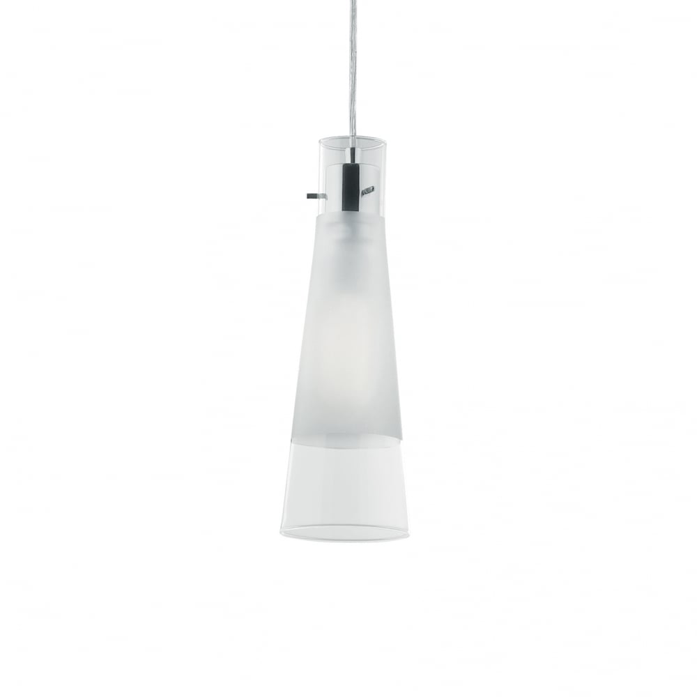 Kuky Clear 1 Bulb Pendant Light