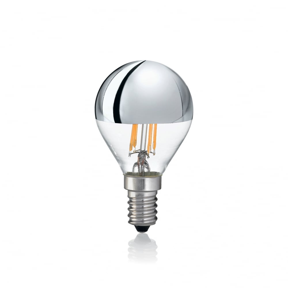 Light Bulb Classic E14 4W Sfera Chrome