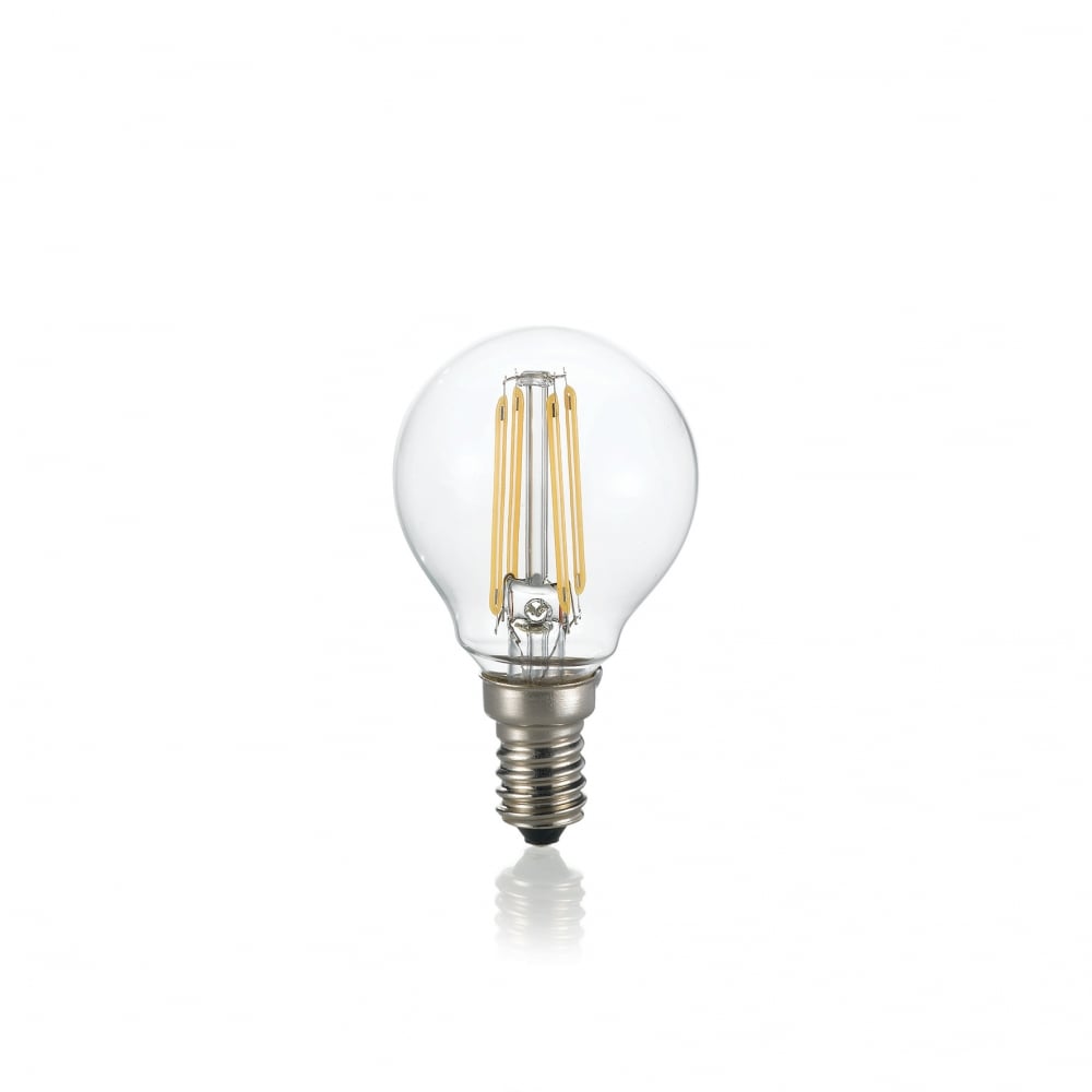 Light Bulb Classic E14 4W Sfera Transparent 3000K