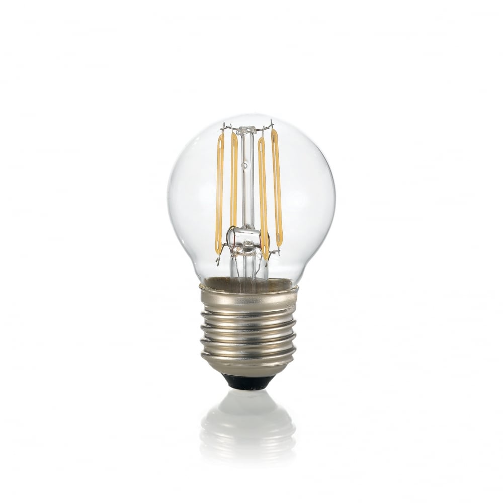 Light Bulb Classic E27 4W Sfera Transparent 3000K