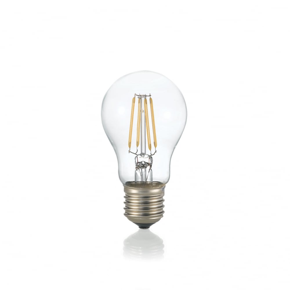 Light Bulb Classic E27 8W Goccia Transparent 3000K