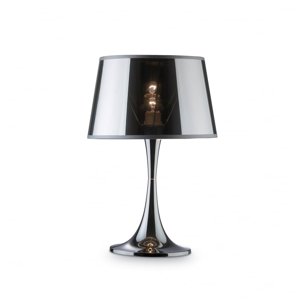 London Chrome Table Lamp Big