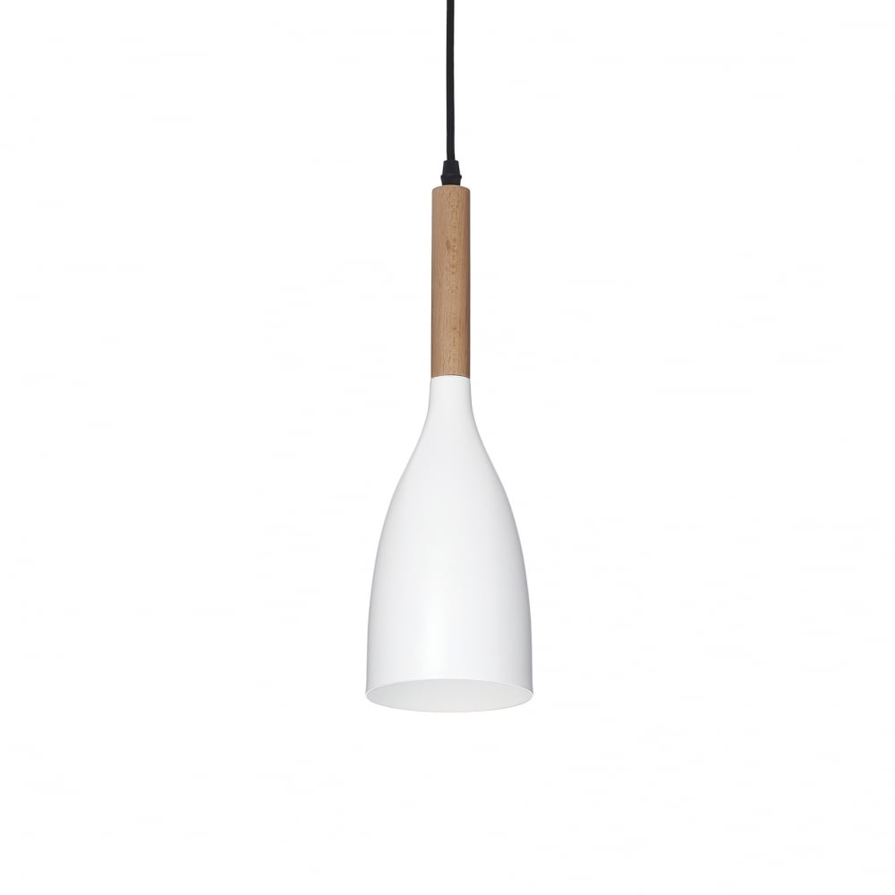 Manhattan Single Pendant Light White