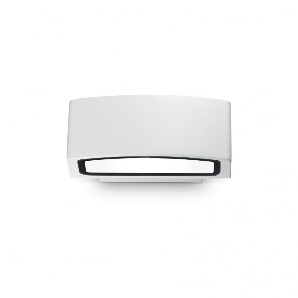 Andromeda Modern Plastic White Outdoor Wall Light