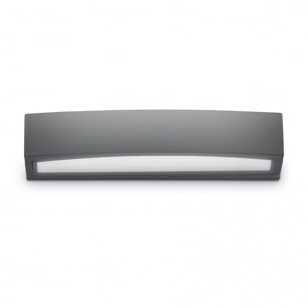 Andromeda Modern Anthracite Outdoor Twin Wall Light