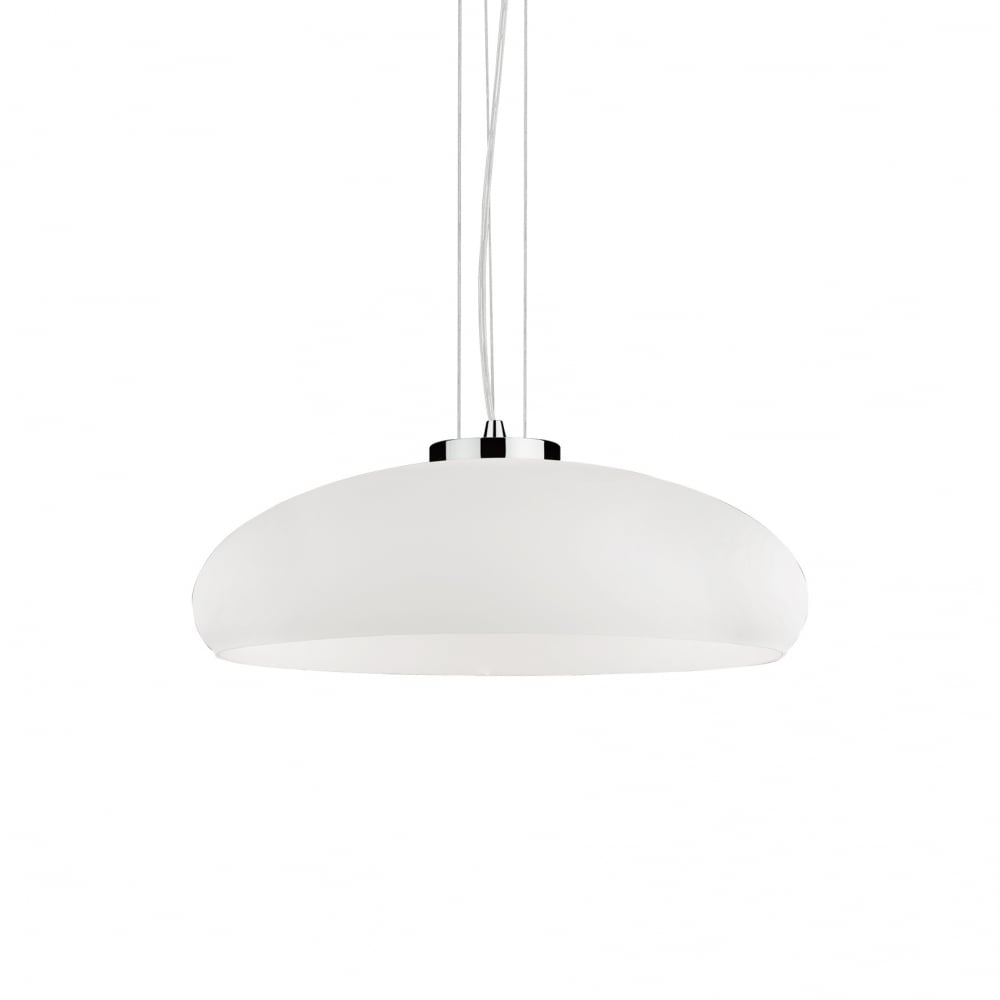 Aria Modern Gloss Pebble Ceiling Pendant, 50cm