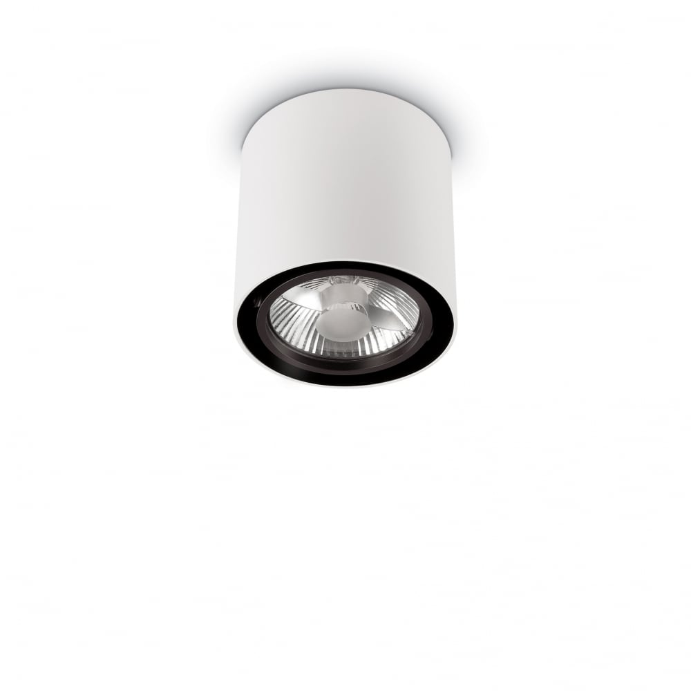 Mood 145cm GU10 White Surface Ceiling Spotlight