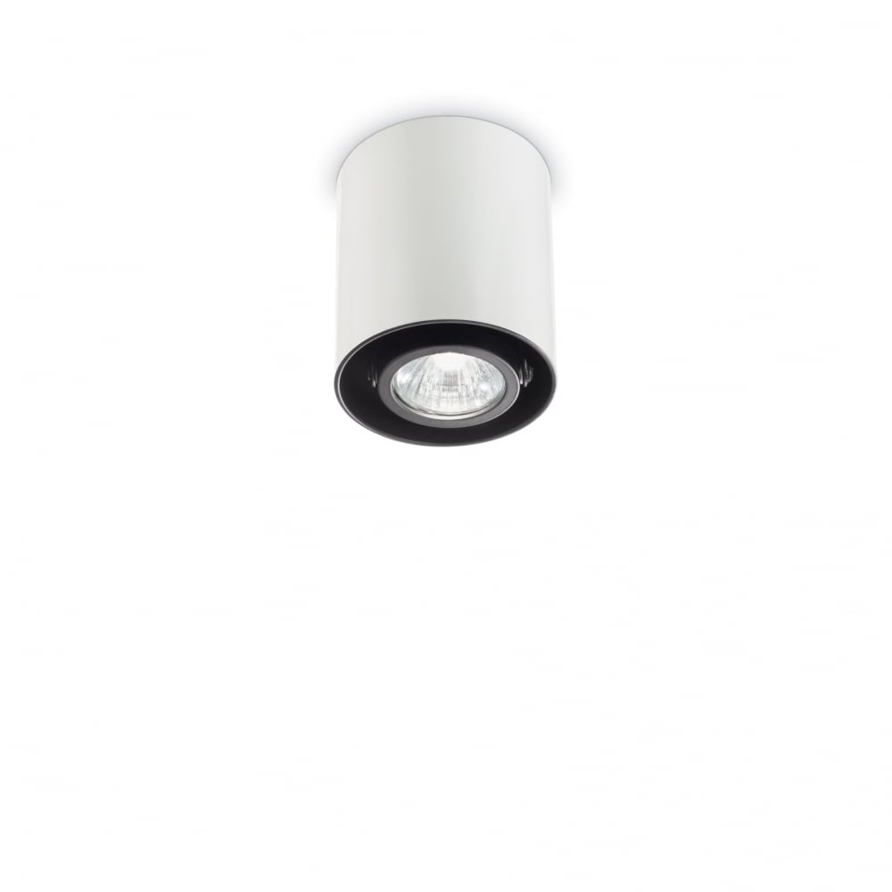 Mood 85cm GU10 White Surface Ceiling Spotlight