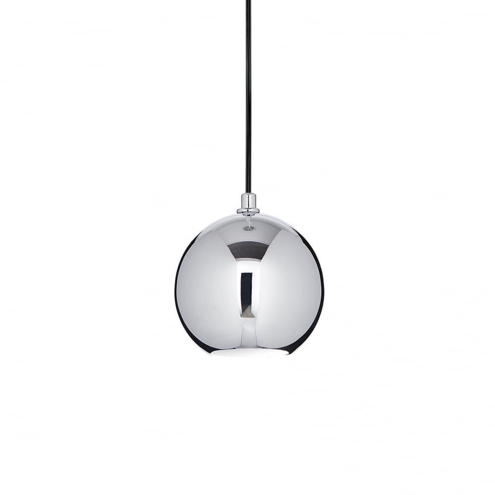 Mr Jack Single Pendant Light Big Chrome