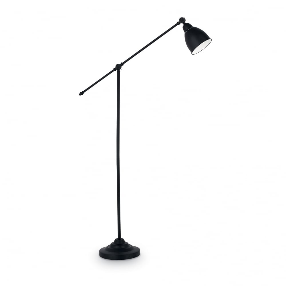 Newton Single Post Light Black