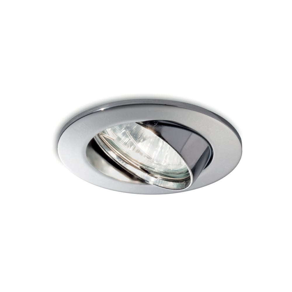 Swing Recessed Spotlight Chrome