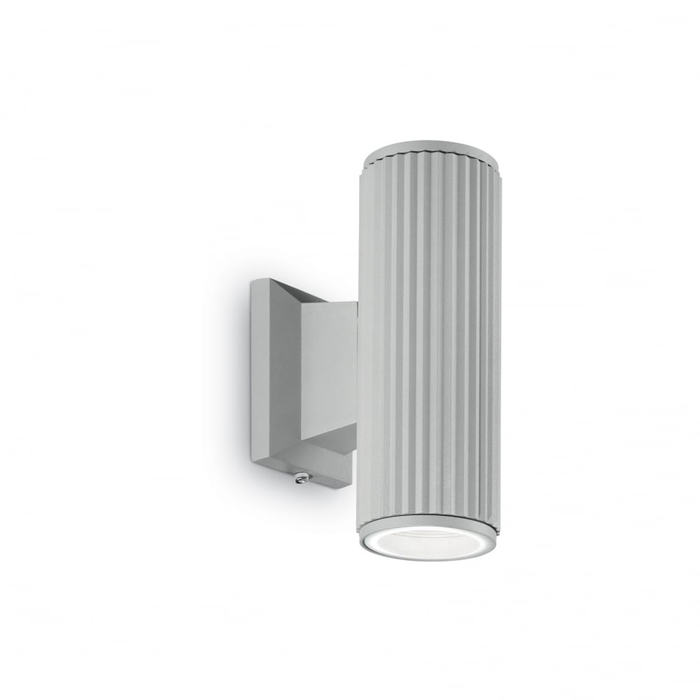 Base Up and Door Porch Wall Light Tube GU10, Grey