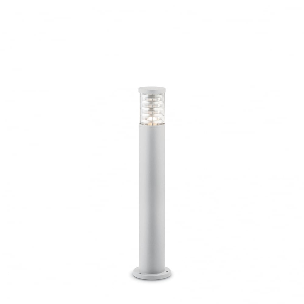 Tronco 80cm Single Garden Post Light in White