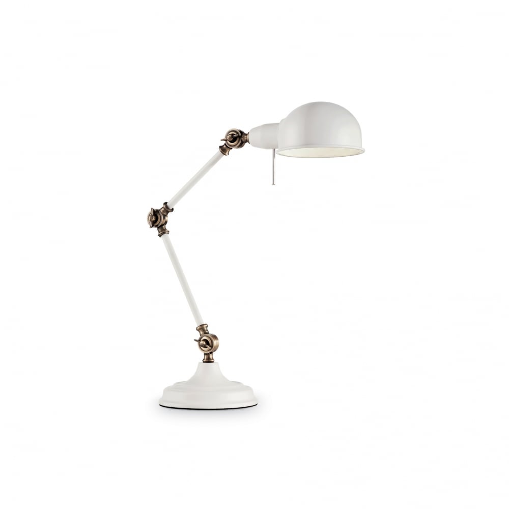 Truman Table Lamp White