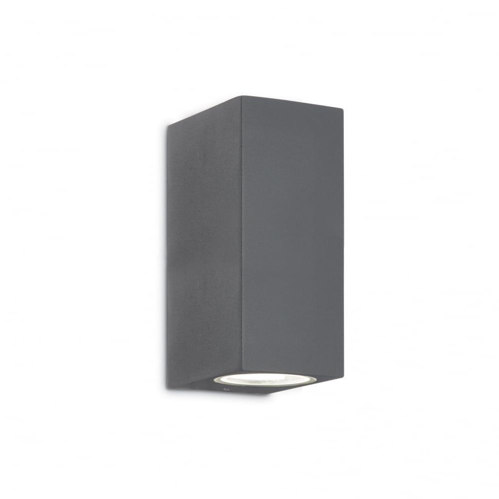 Up and Down Twin LED Outdoor Wall Light - Anthracite