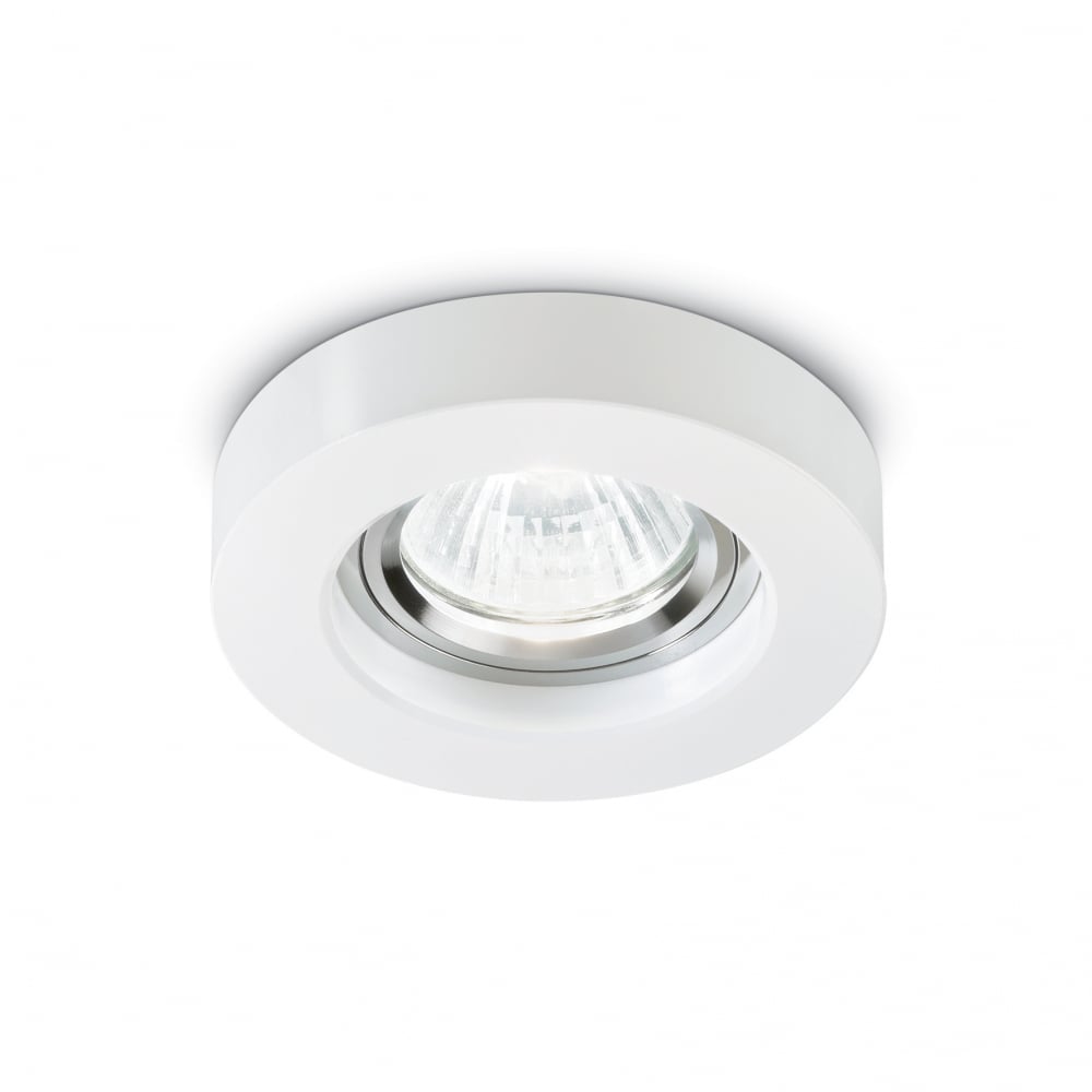 Blues Recessed Spotlight Round White