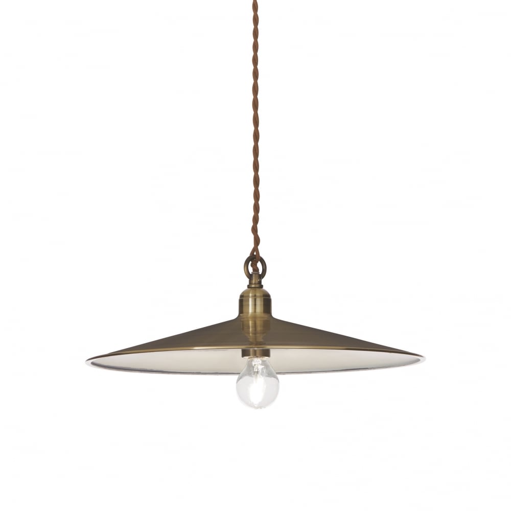 Cantina Single Pendant Light Big Bronze