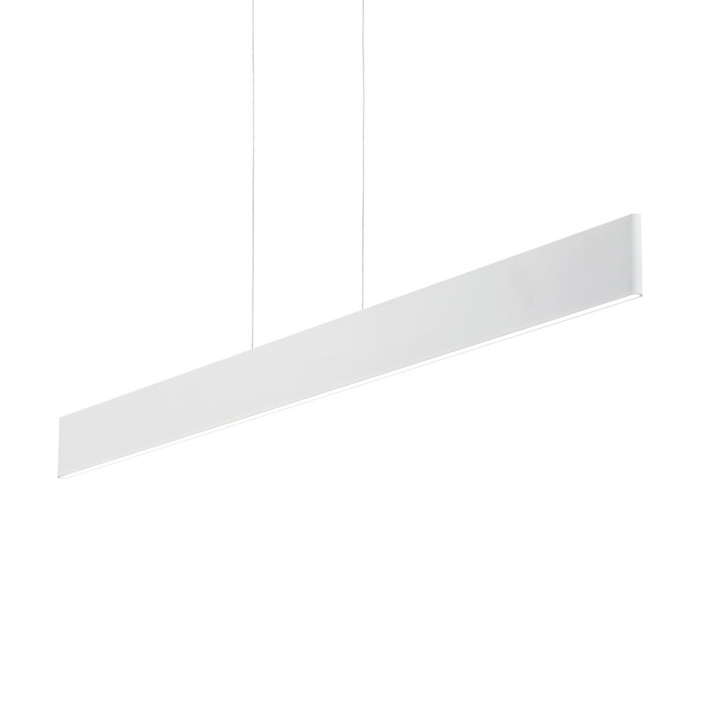 Desk Slimline White Office Desk LED Long Linear Light