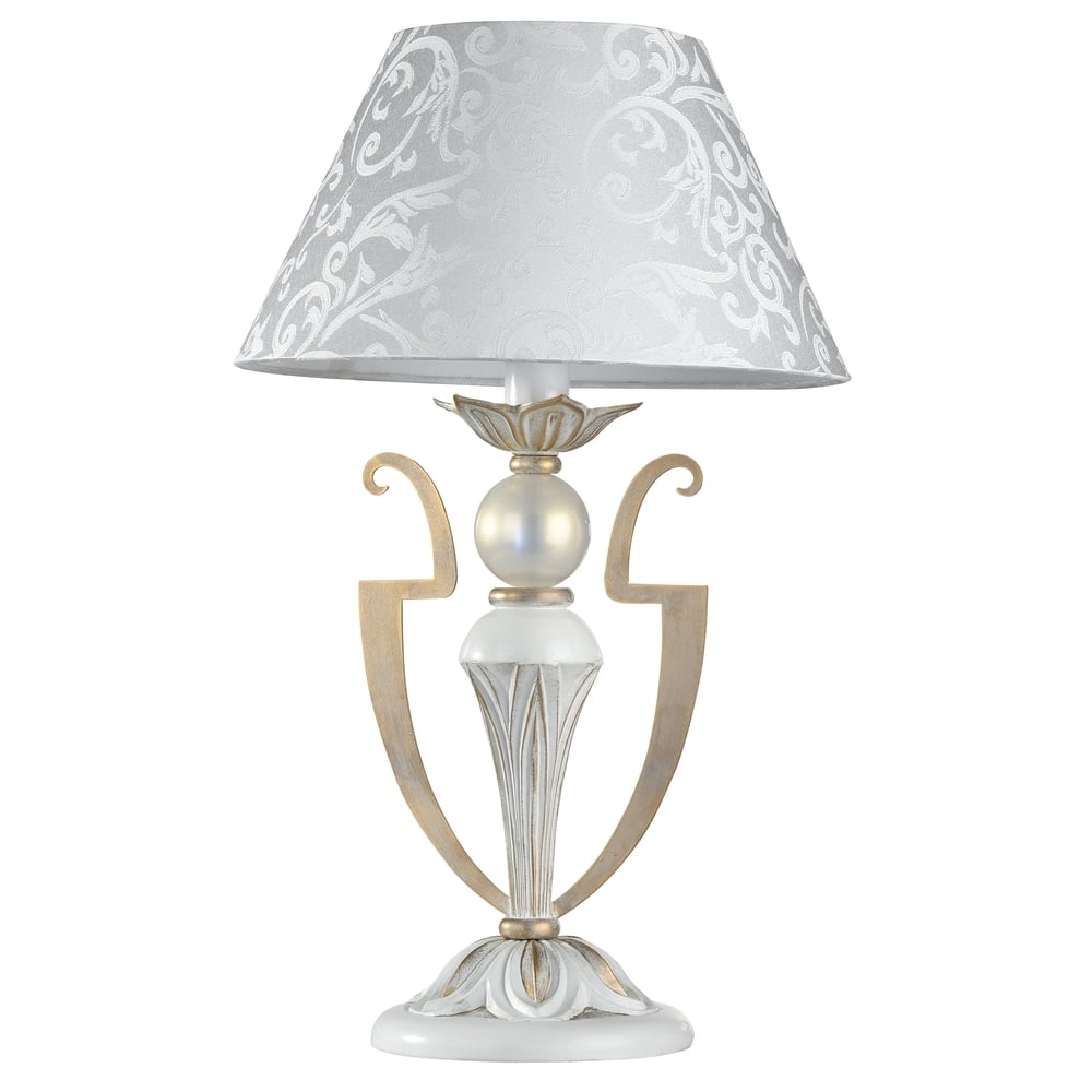 Monile Elegant White Gold Table lamp