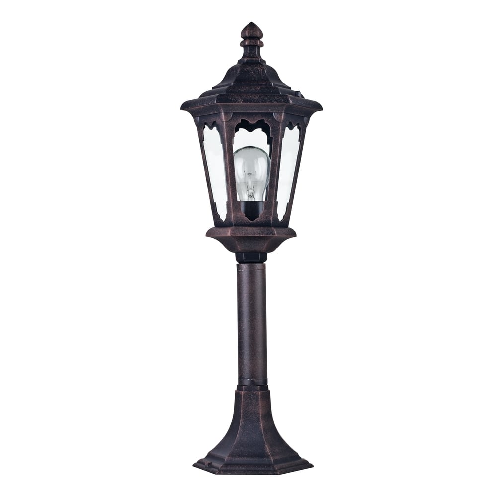 Oxford Outdoor Post Top Coach Lantern, Black