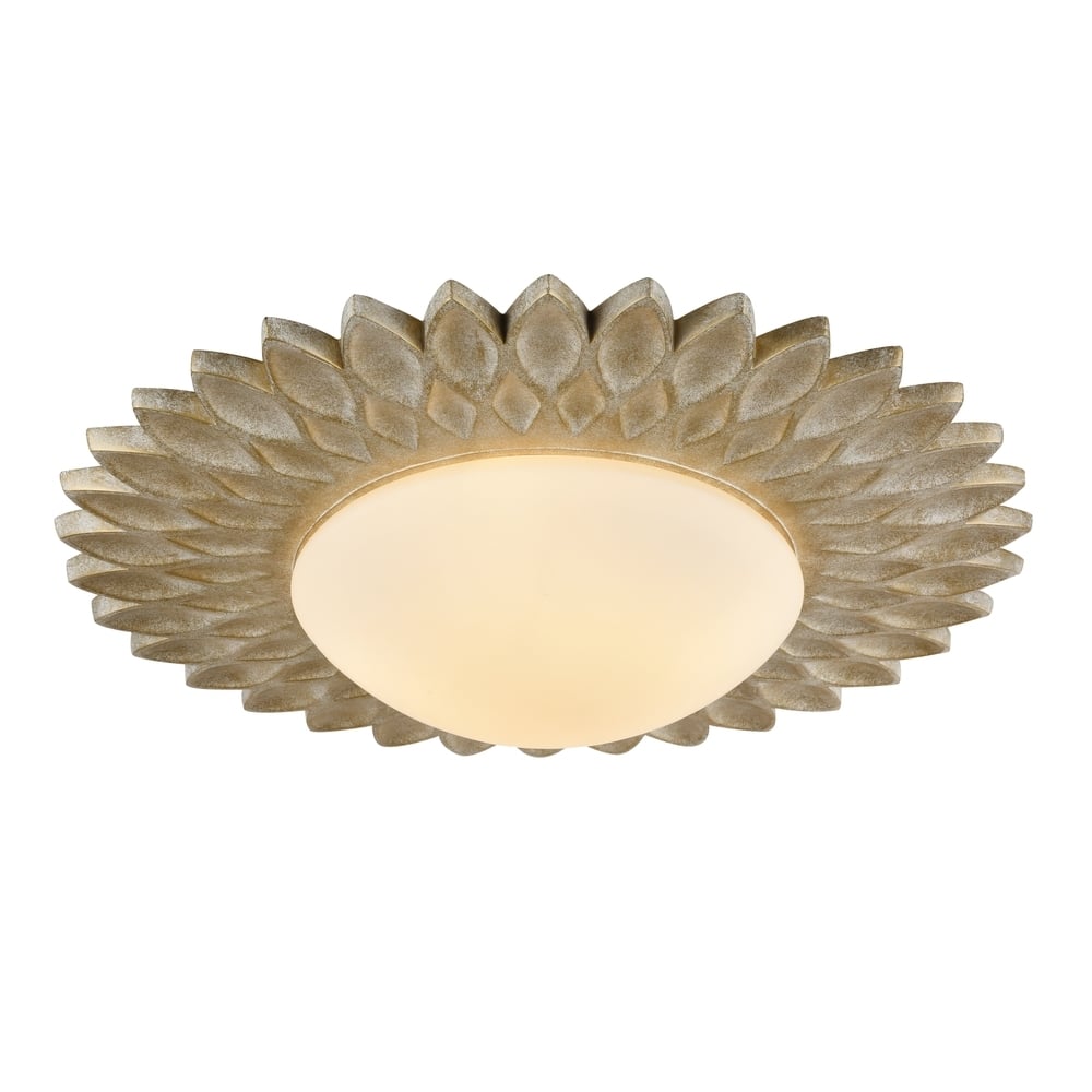 Lamar House Ceiling lamp, Cream gold