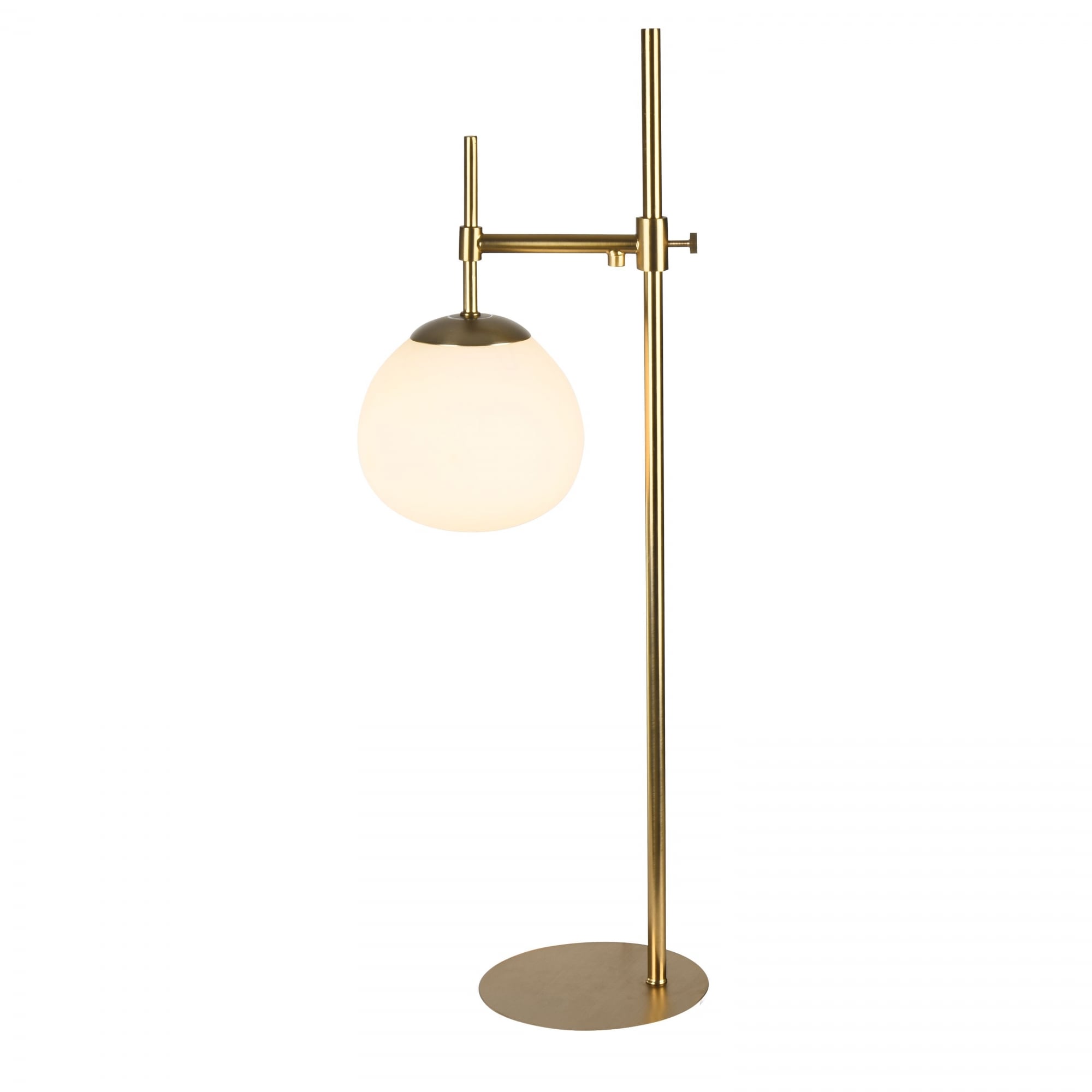 Erich Modern Table lamp , Cream gold