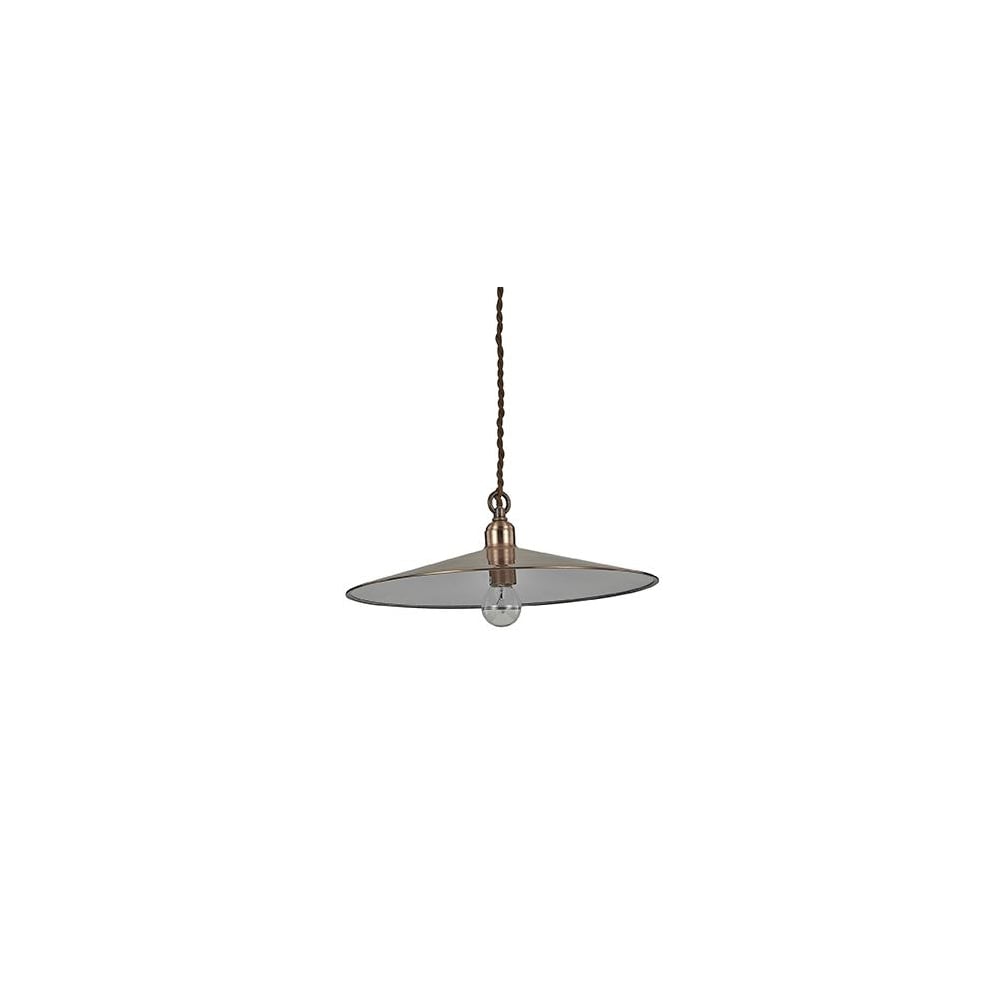 Cantina Single Pendant Light Big Copper