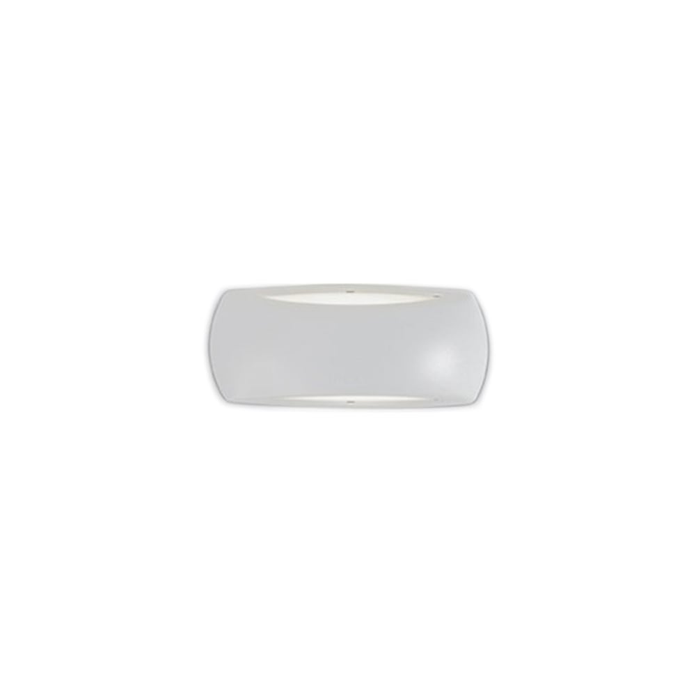 Francy Up Down Ip Rated Outdoor Eyelid Wall Light, White