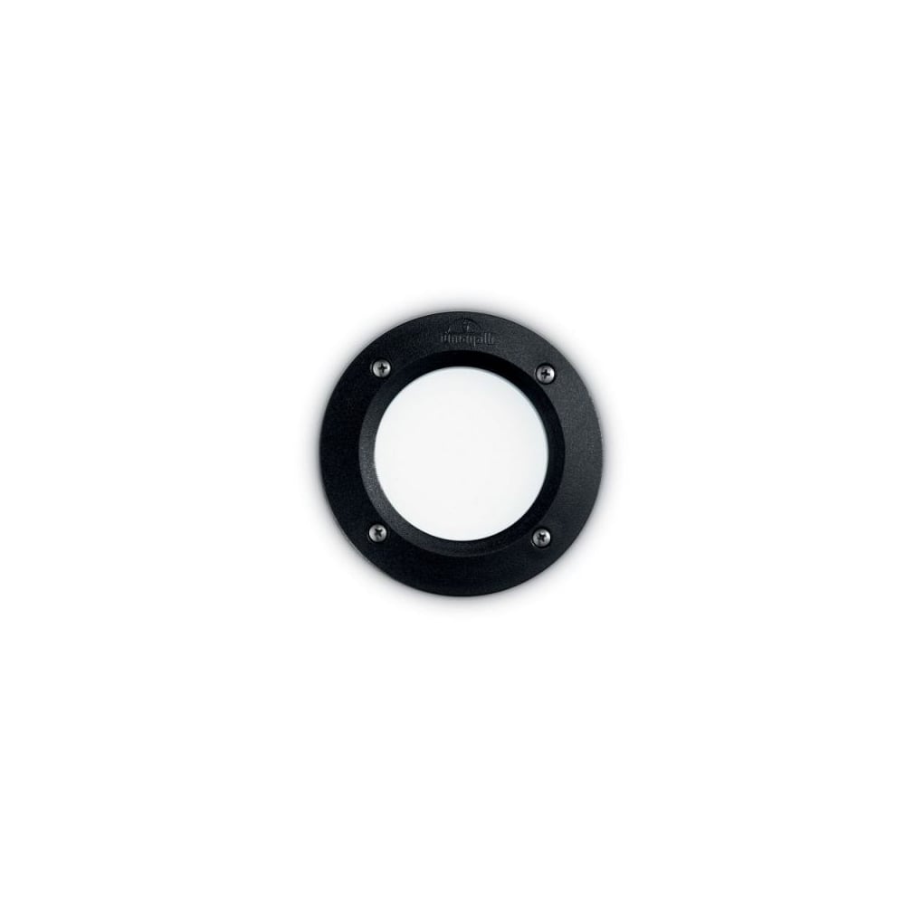 Leti Round Recessed Spotlight Black