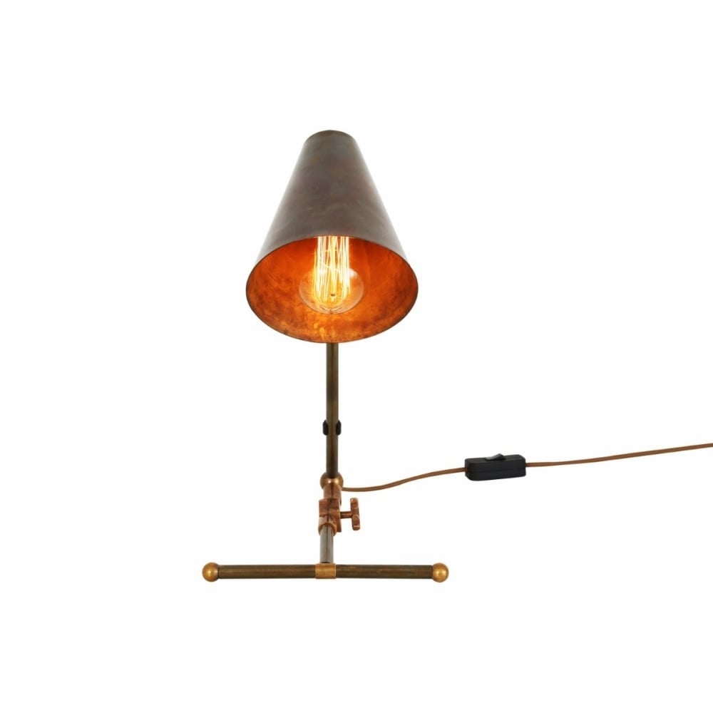 Comoro Table Lamp Antique Brass