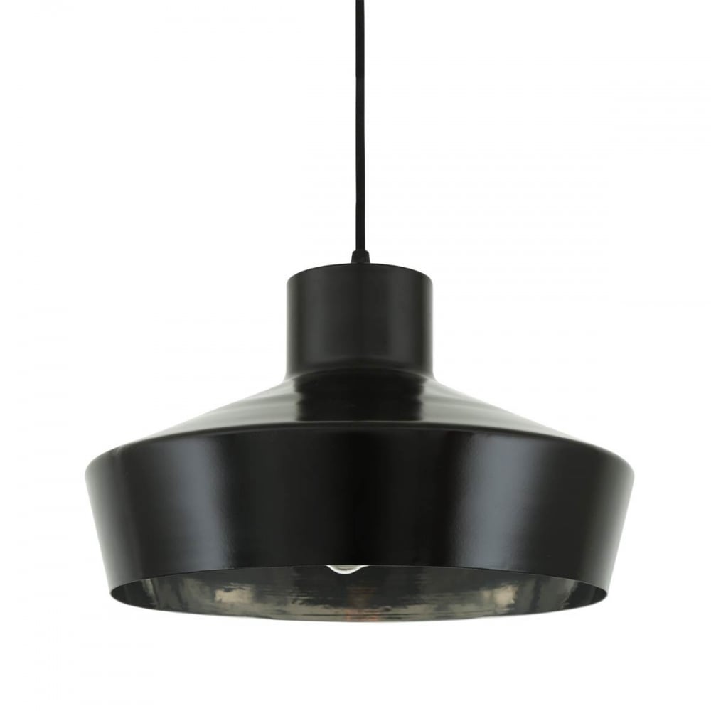 Passion Pendant Matte Black and Powder coated Chrome