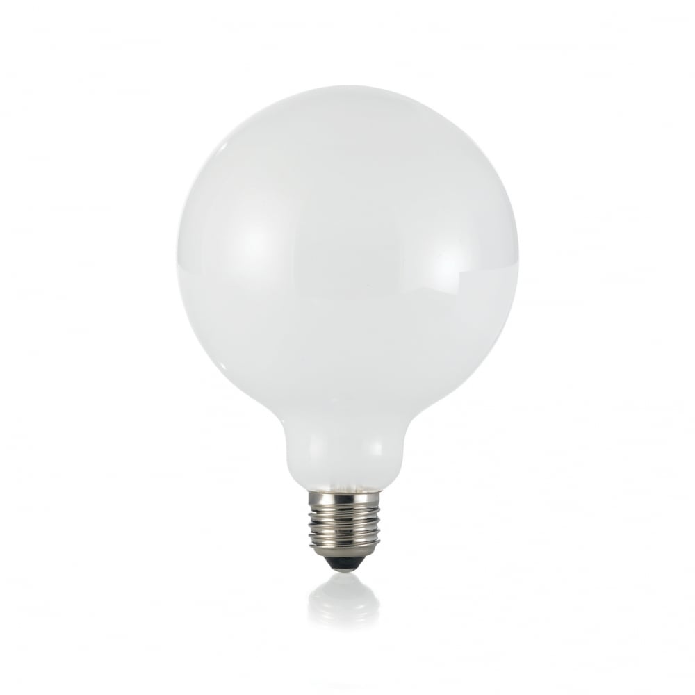 Light Bulb Classic E27 8W Globo D125 White