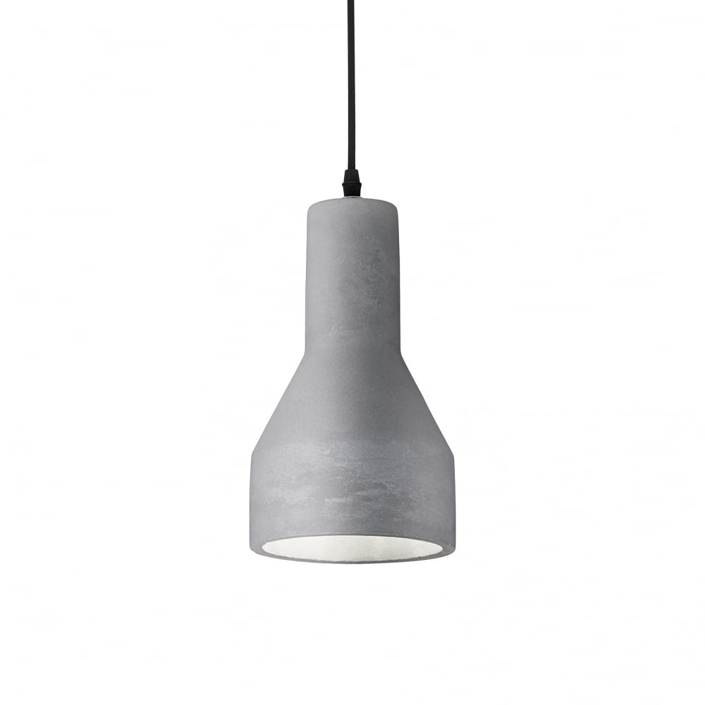 Oil 1 Single Pendant Light Cement Stone