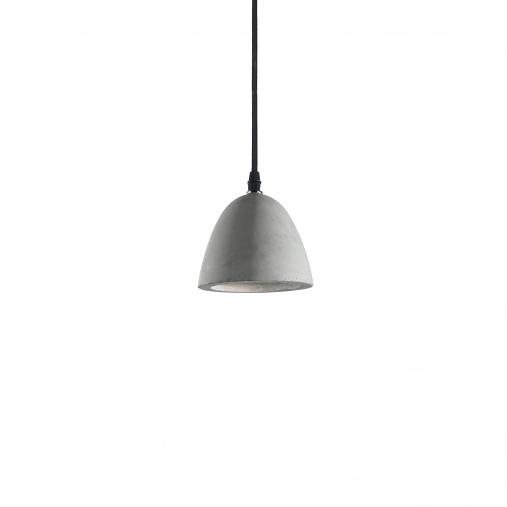 Oil 4 Single Pendant Light Cement Stone