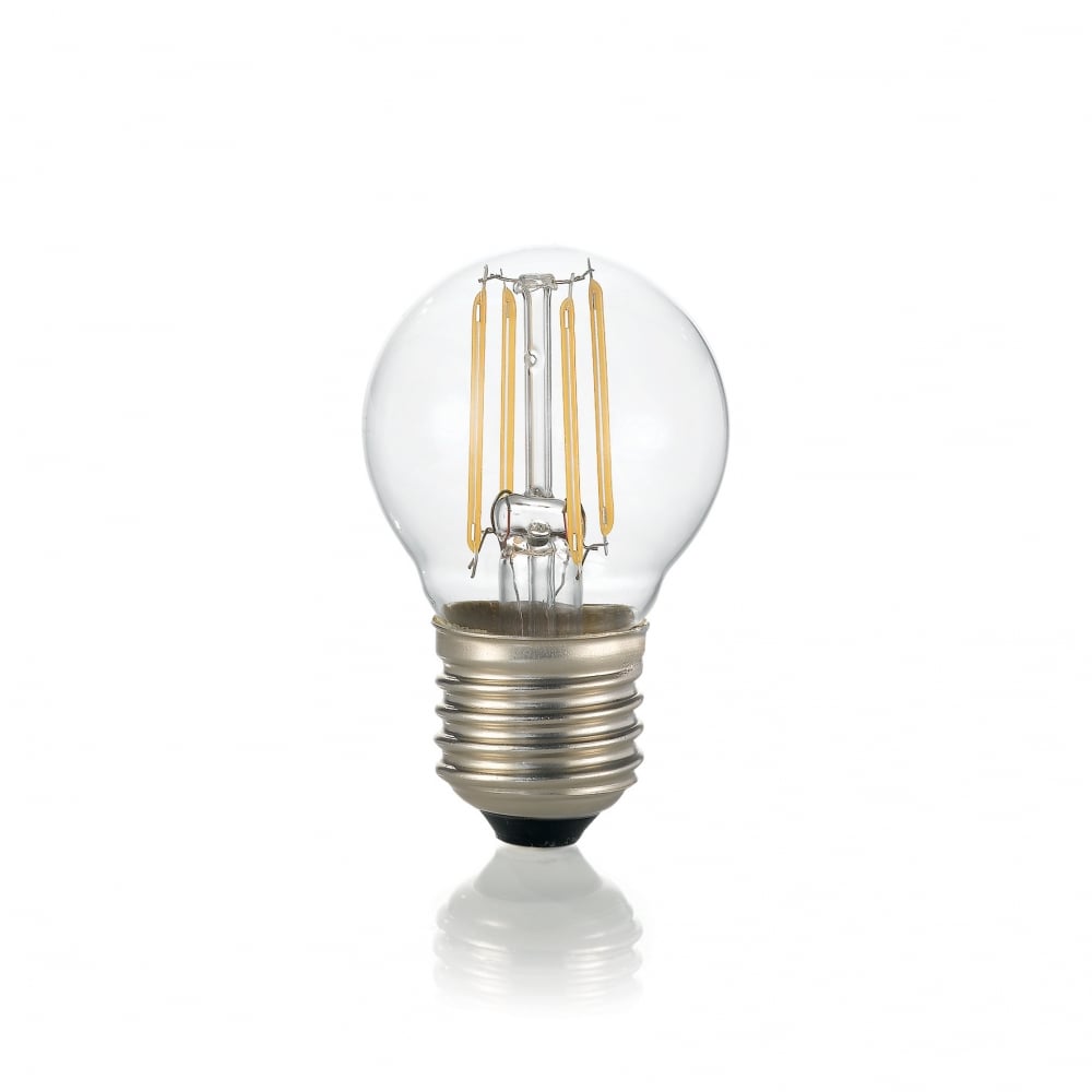 Light Bulb Classic E27 4W Sfera Transparent 4000K