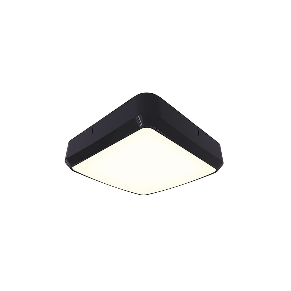 Astro LED 8W LED Square Bulkhead, Black