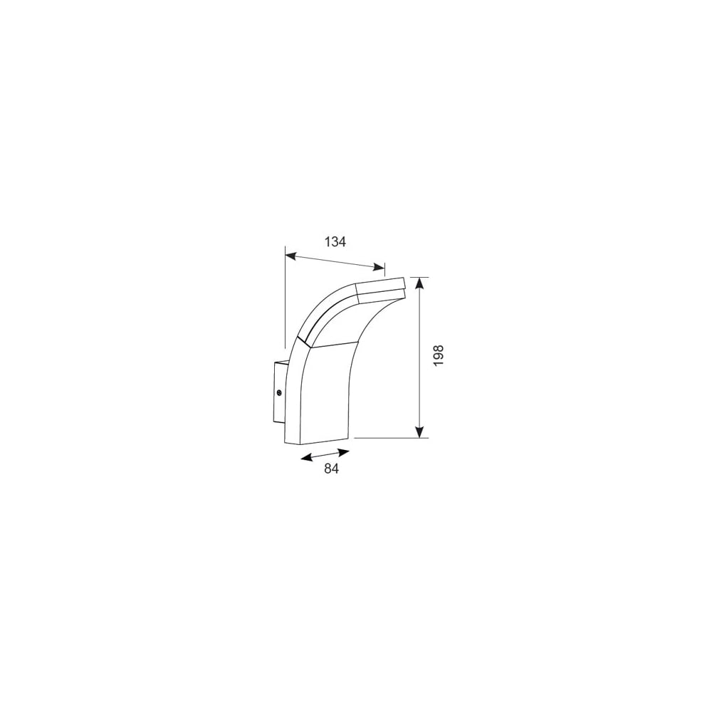 6.5W Senza 4000K LED Wall Light