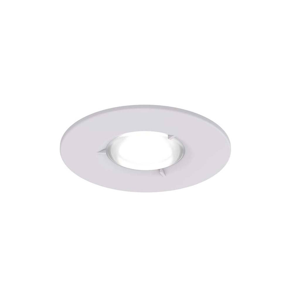 Edge FRD IP65 GU10 Matt White Downlight